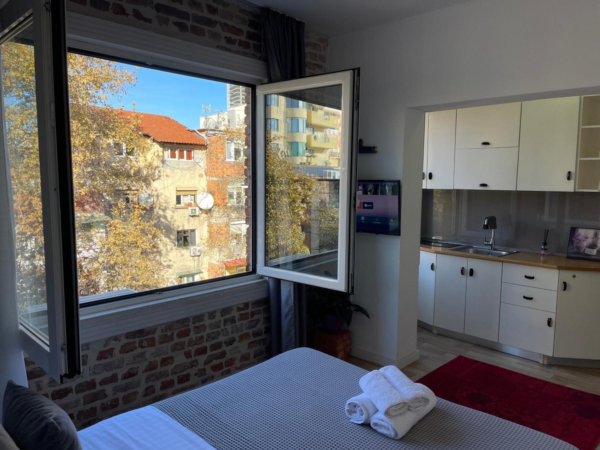 Bricks Studio Apartments Tirana Exteriér fotografie